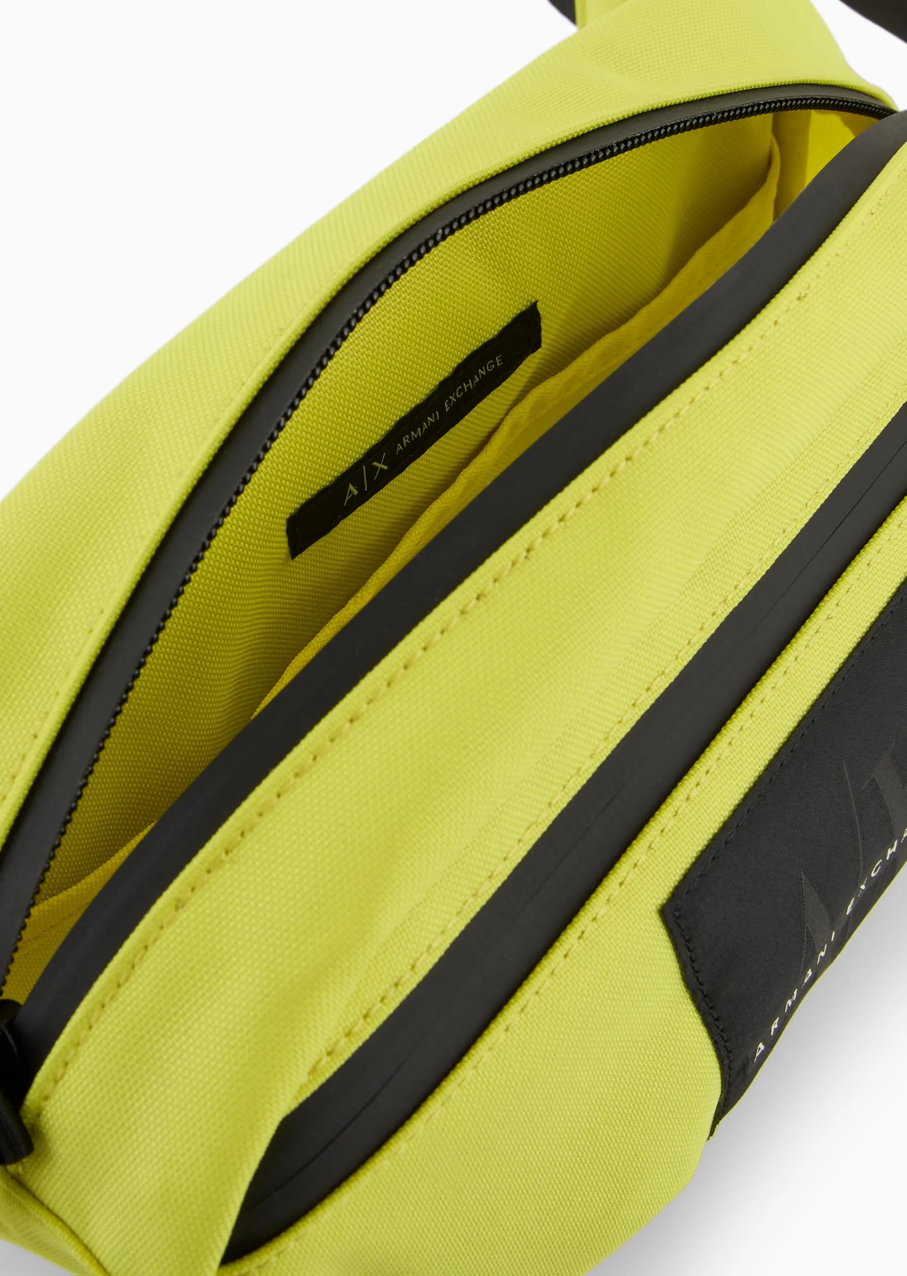 Armani Exchange Men's Limited Edition MixMag Crossbody, Yellow Plum, One Size