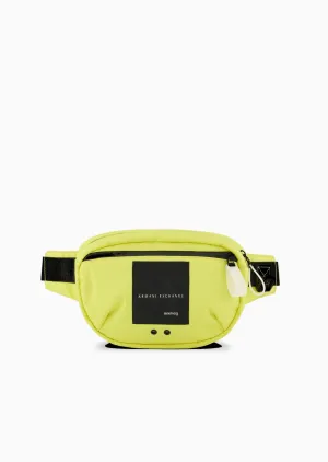 Armani Exchange Men's Limited Edition MixMag Crossbody, Yellow Plum, One Size