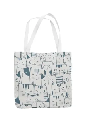 Art to Doors | Cat Serenade | Tote Bags | Shopping Bag For Grocery | Aesthetic Carry Bag | Tote Bag for Shopping, Travel, office & beach bags for women