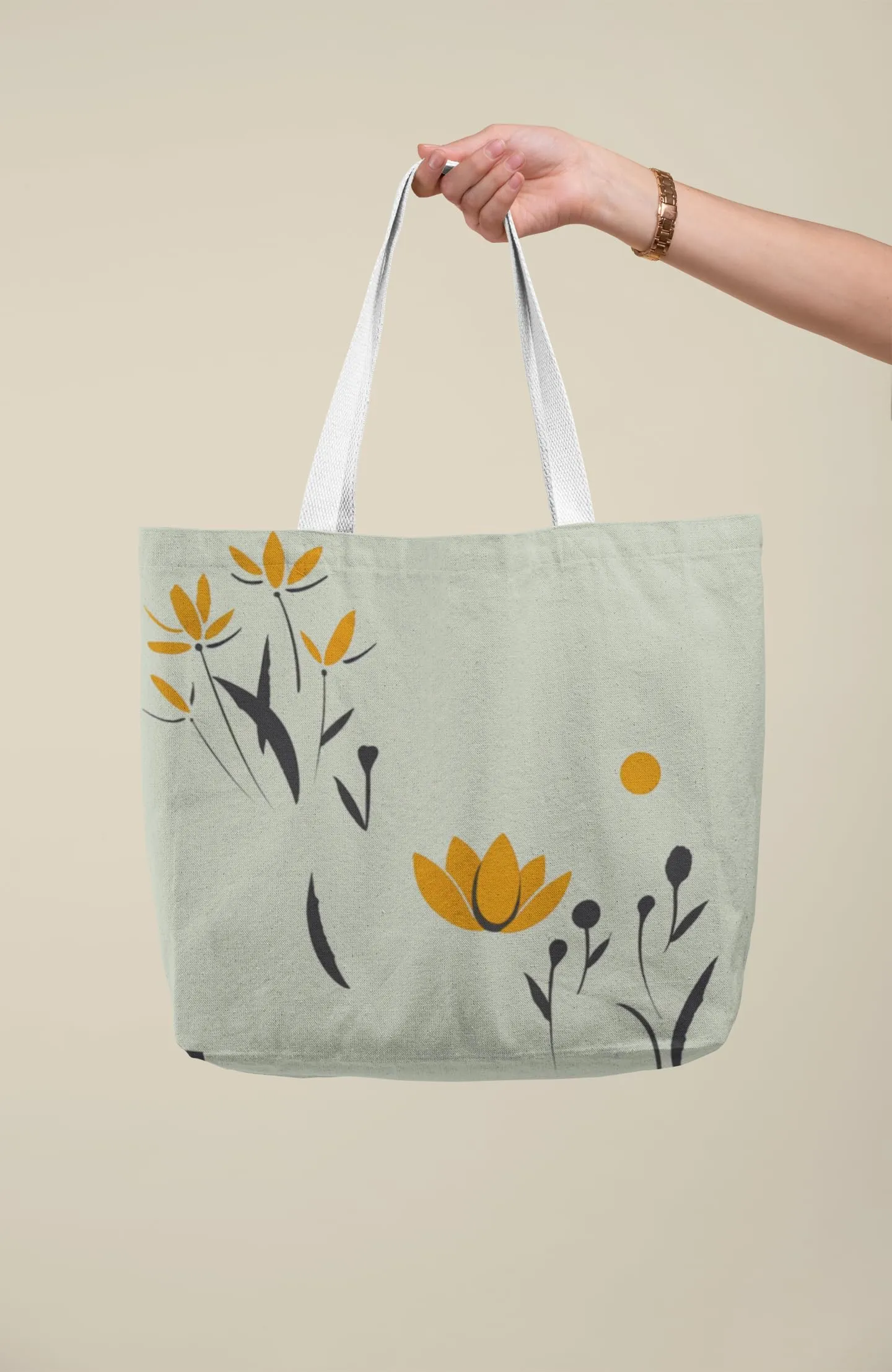 Art to Doors | Wild BeautyGrace | Tote Bags | Shopping Bag For Grocery | Aesthetic Carry Bag | Tote Bag for Shopping, Travel, office & beach bags for women