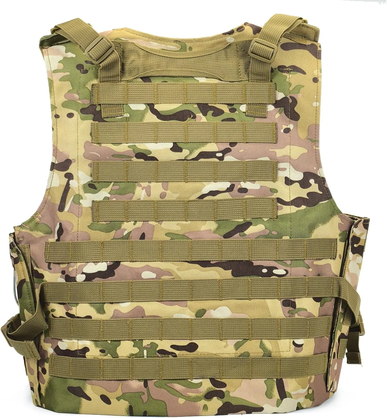 ATAIRSOFT Tactical Vest Airsoft MOLLE RRV Hunting Adjustable Plate Carrier with Pouches