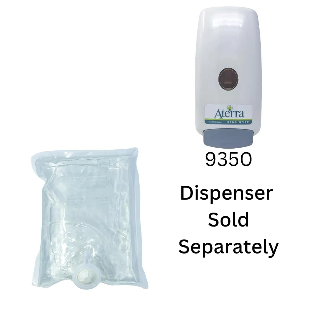 Aterra® General Purpose Liquid Biobased Hand Soap, 1000ml, case of 8 pouch, bulk refill