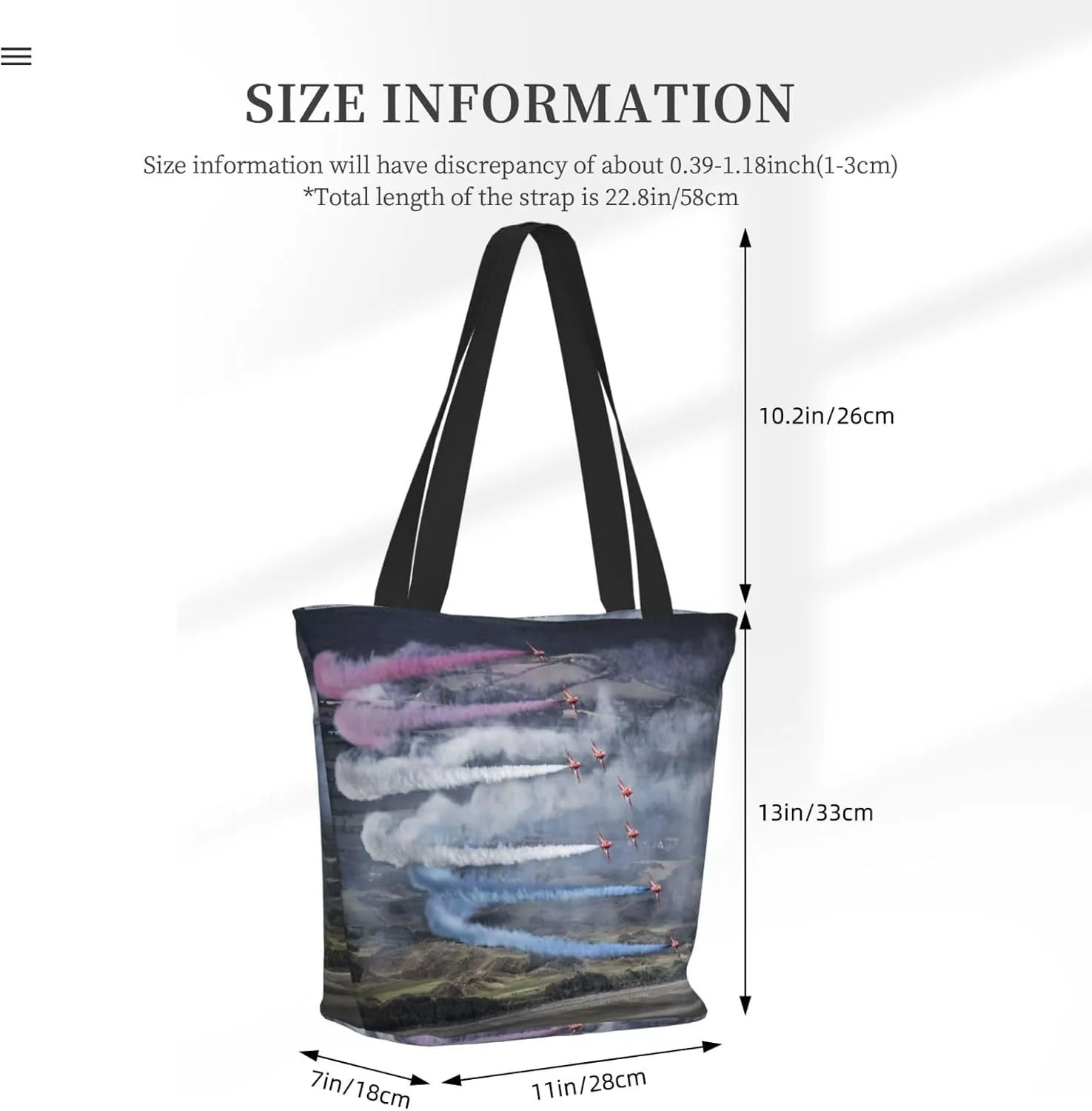 Automotive Black Car Dark Tote Bag for Women, Travel Tote Handbags for Gym