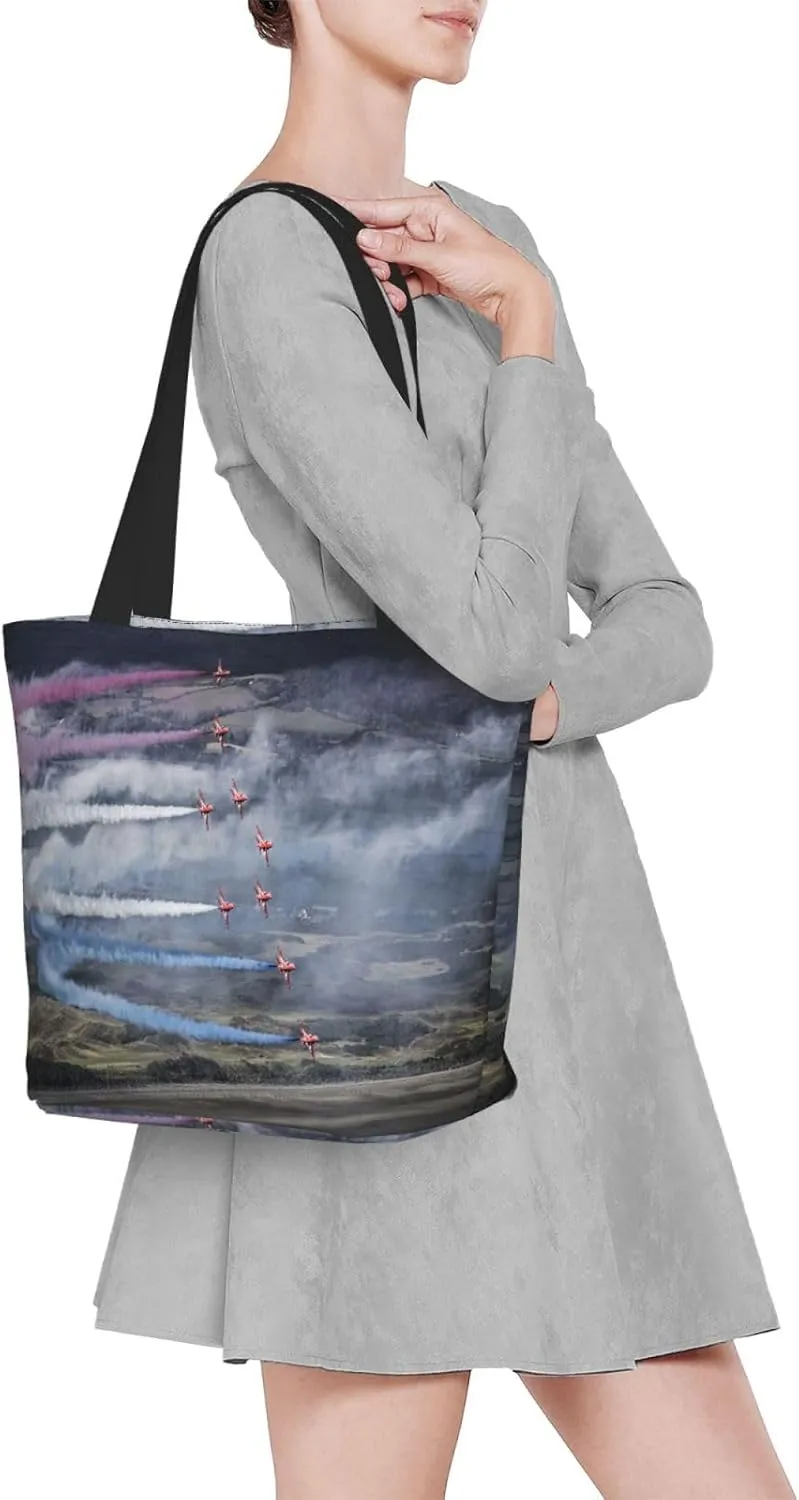 Automotive Black Car Dark Tote Bag for Women, Travel Tote Handbags for Gym
