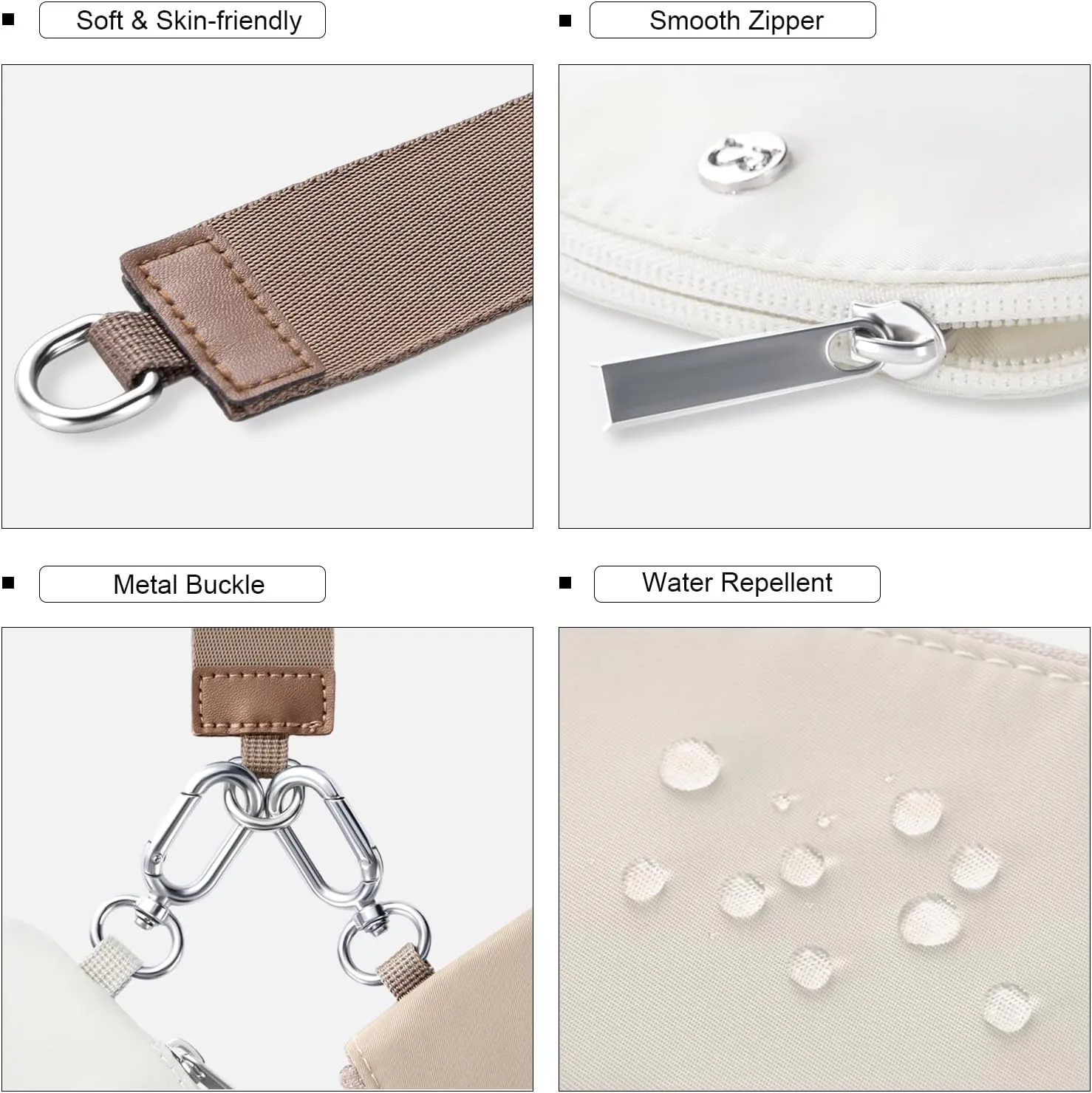 Babysun Mini Zip Around Dual Pouch Wristlet With 2 Straps Wristlet Keychain Wallet for Women Coin Purse Small Cute for Teen Girl