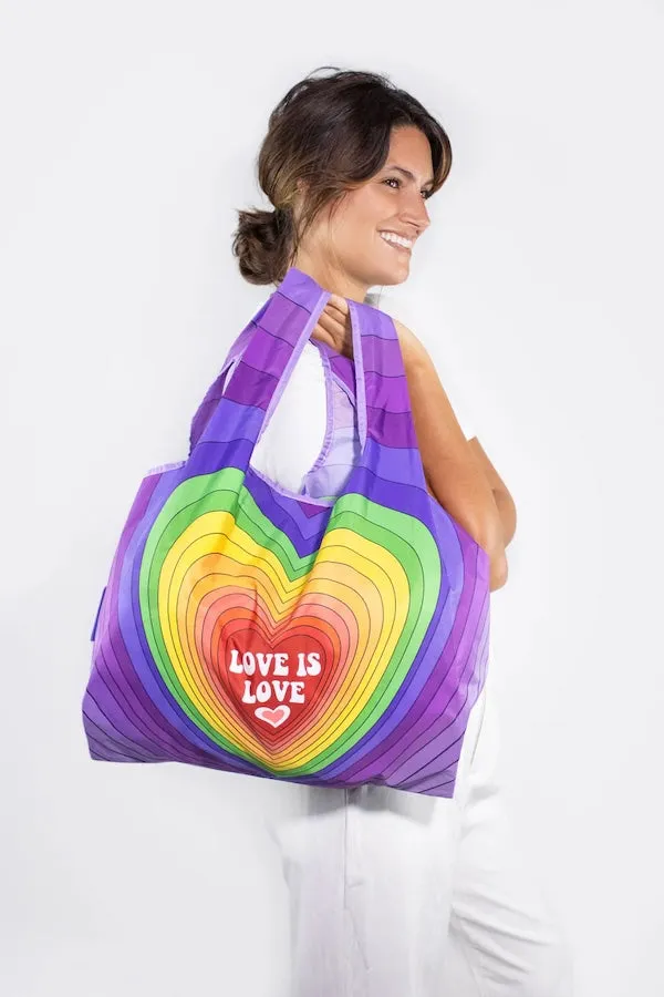Bag Reusable Medium - Love Rainbow