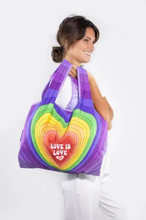 Bag Reusable Medium - Love Rainbow