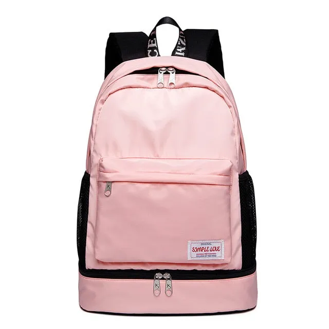 Bags De Women Flower Gym Independent Fitness Gymtas Dry Deporte Bag Unbeatable assortment Sac Bags Shoes XA906WA Wet Female Backpack Bolsa And Sport Best-selling variety