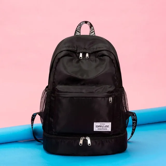 Bags De Women Flower Gym Independent Fitness Gymtas Dry Deporte Bag Unbeatable assortment Sac Bags Shoes XA906WA Wet Female Backpack Bolsa And Sport Best-selling variety