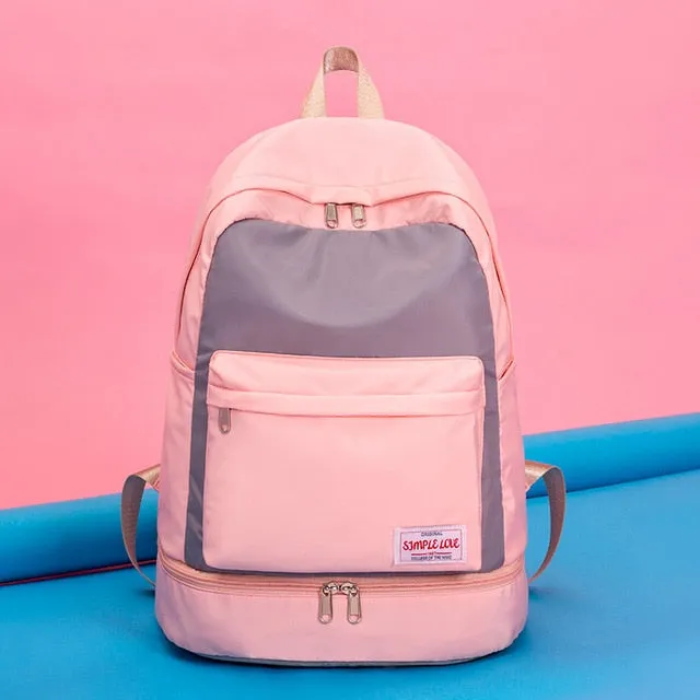 Bags De Women Flower Gym Independent Fitness Gymtas Dry Deporte Bag Unbeatable assortment Sac Bags Shoes XA906WA Wet Female Backpack Bolsa And Sport Best-selling variety