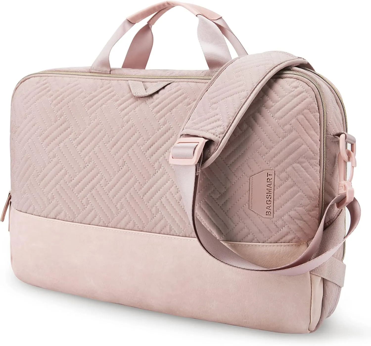 BAGSMART Laptop Bag for Women, 15.6 Inch Laptop Case Computer Bag Briefcase for Ladies