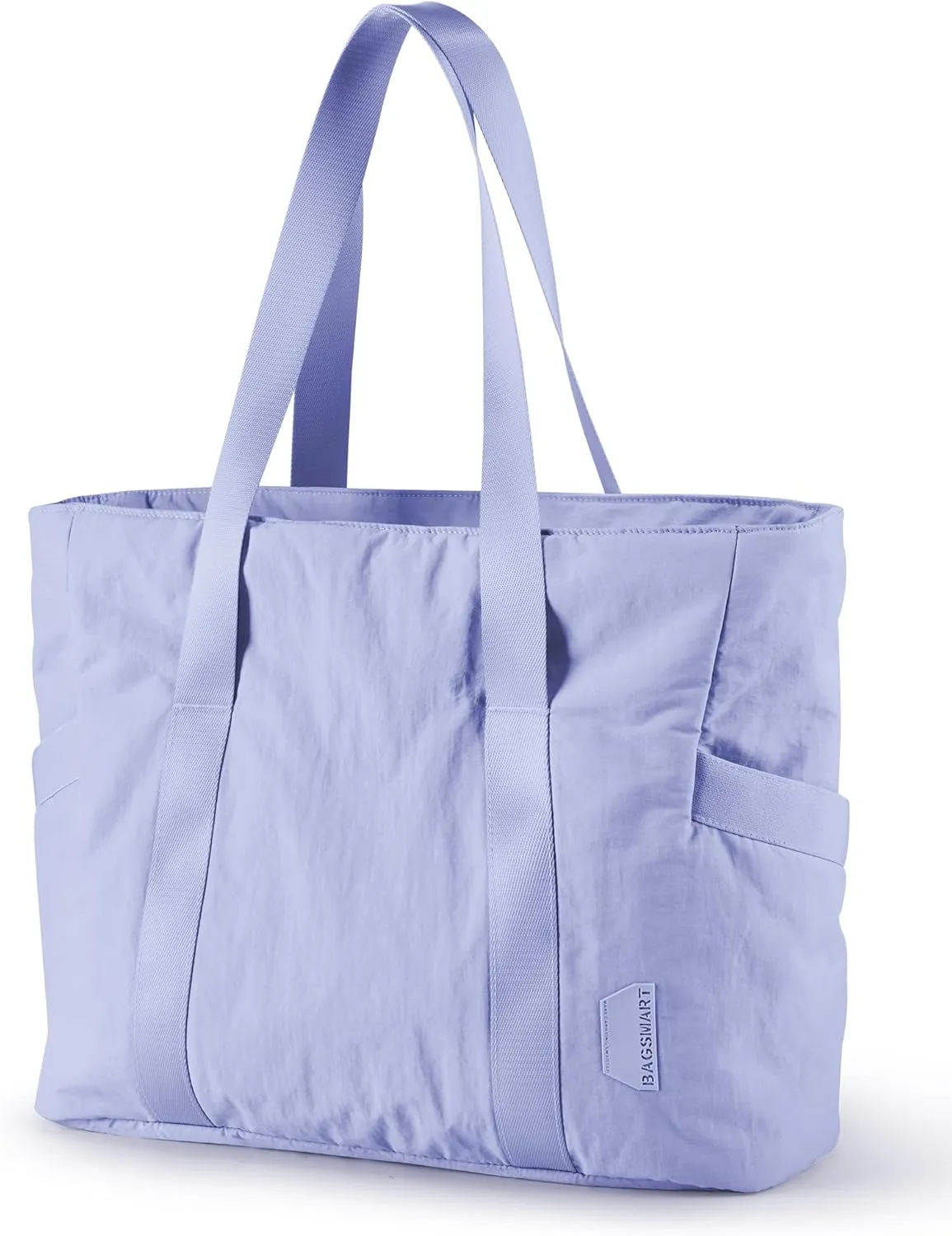 BAGSMART Tote Bag for Women with Zipper, Gym Tote with Compartments, Work Tote Nurse Dance Yoga Bag for Sport, Travel