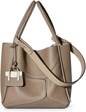 Basket Texture Tote Bag Design Sigle Shoulder Portable Cross-Body Commuting Bag