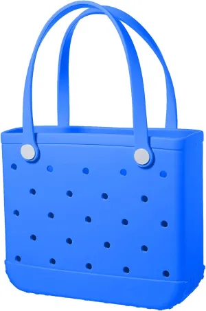 Beach Bag Rubber Tote Bag - Under the Sea(foam) - 14in L x 4.5in W x 12in H - Lightweight, Washable, Durable - All Purpose EVA - Effortlessly Stylish for Beach, Pool, Boat, Work, Sports