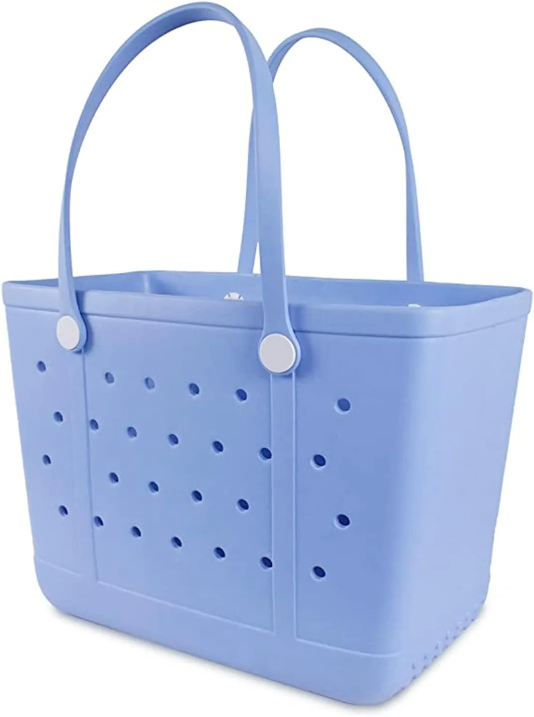 Beach Bag X Large Rubber Beach Tote Bag, Waterproof Washable Open for Women Croc Bag Hand Bag for Beach Pool Yoga