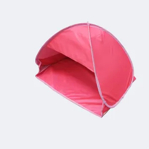 Beach Tent, Portable Portable Rainproof and Sunscreen Bag, with Carrying Bag, Automatic Quick Opening Beach Tent