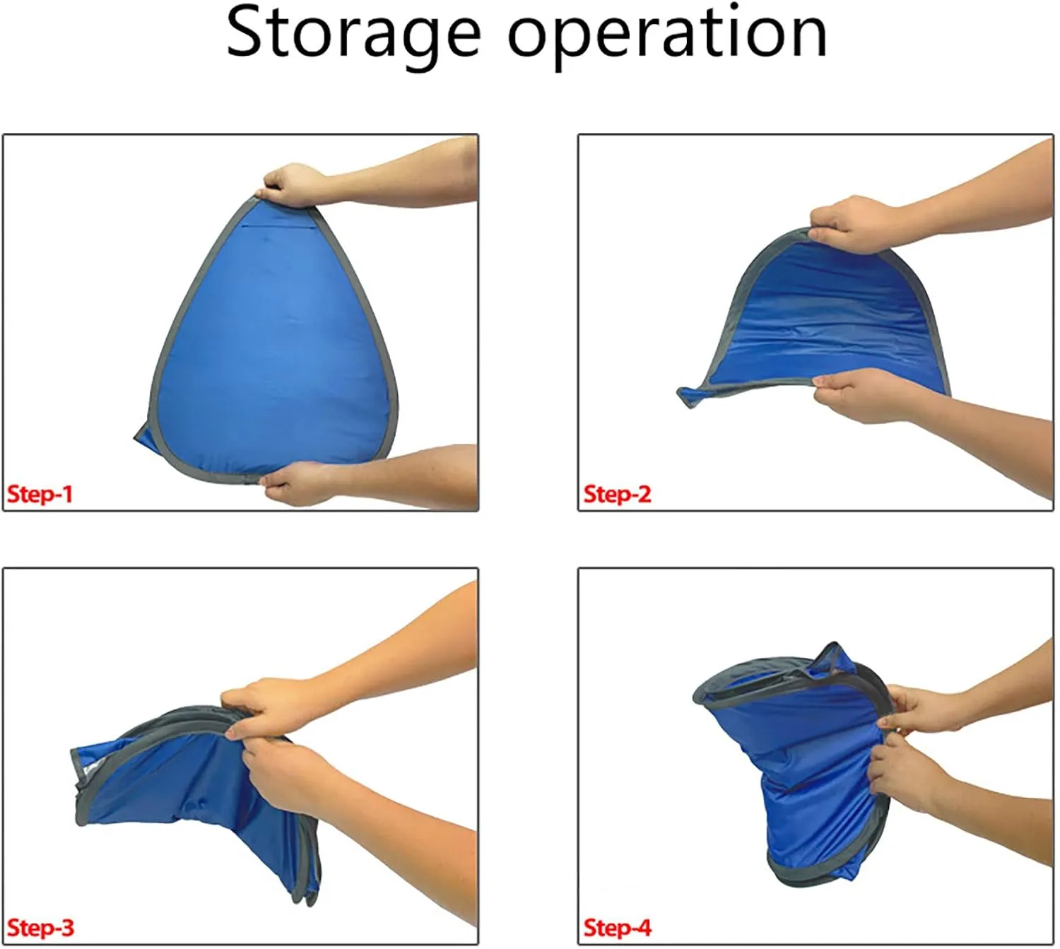 Beach Tent, Portable Portable Rainproof and Sunscreen Bag, with Carrying Bag, Automatic Quick Opening Beach Tent
