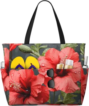 Beach Tote Bag for Women Oversized Travel Weekender Bags Skate boards Waterproof Pool Bag Beach Accessories