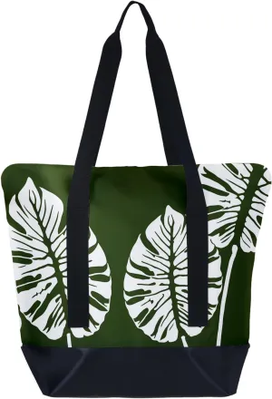 Beach Tote Bag for Women Waterproof Large Capacity Monogram Initial Shoulder Handbags with Pockets for Beach Holiday