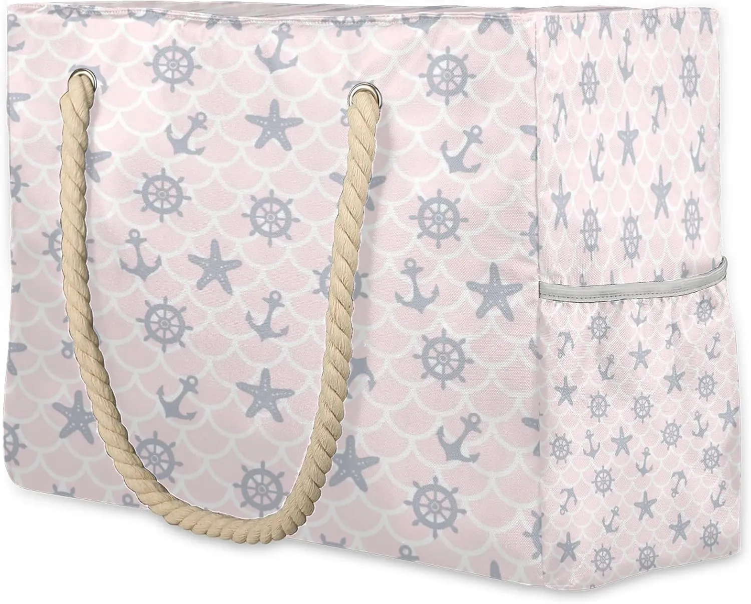 Beach Tote Bags for Women with Zipper Large Pool Bags for Swimming Travel Gym
