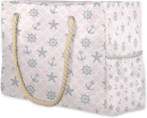 Beach Tote Bags for Women with Zipper Large Pool Bags for Swimming Travel Gym