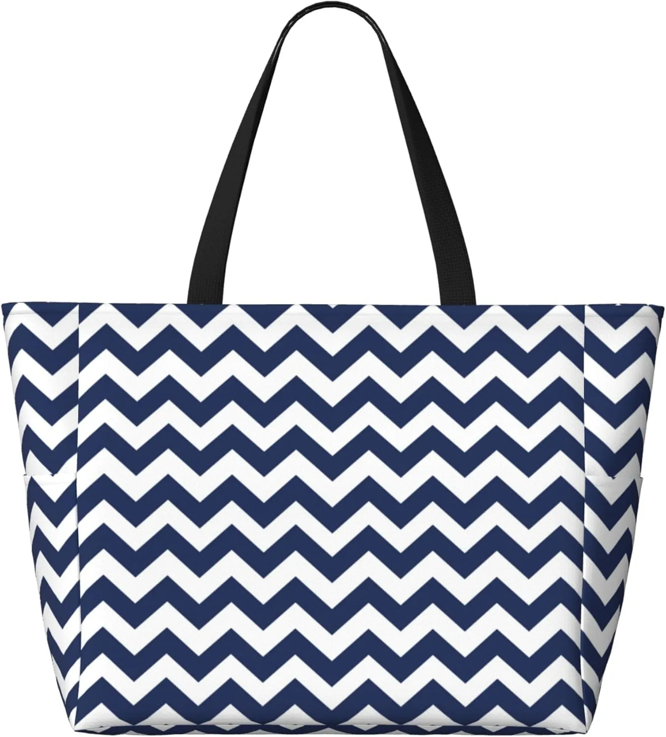 Beach Travel Bag Large Capacity Women Tote Bag Waterproof Zipper Handbags with Multiple Pockets for Pool Vacation
