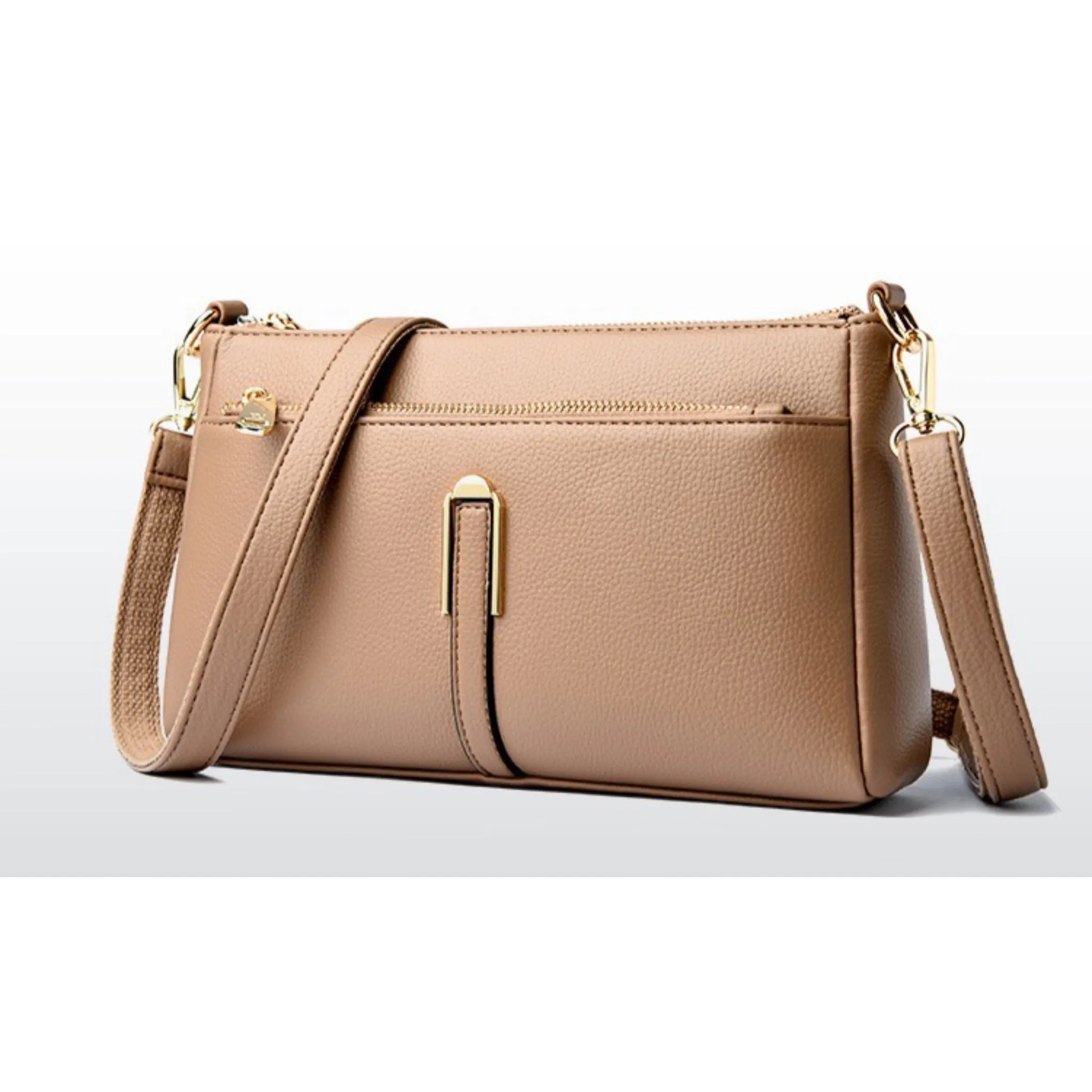 Beige Vena Sling Bag