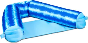 Big Joe Noodle Sling, No Inflation Needed, Pool Float with Armrests, Quick Draining Fabric, Cup Holder