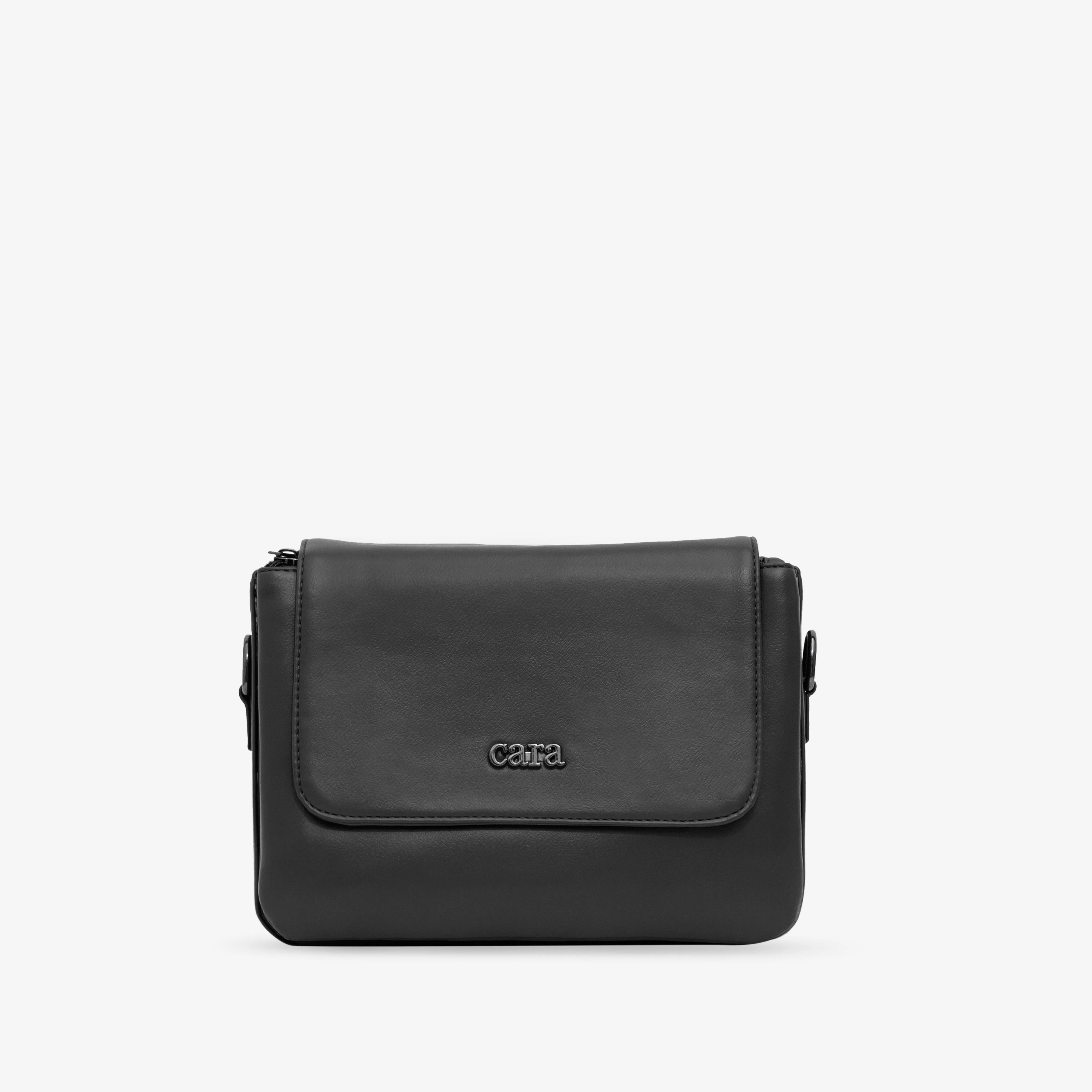 black Casual Catcher slingbag  | cara