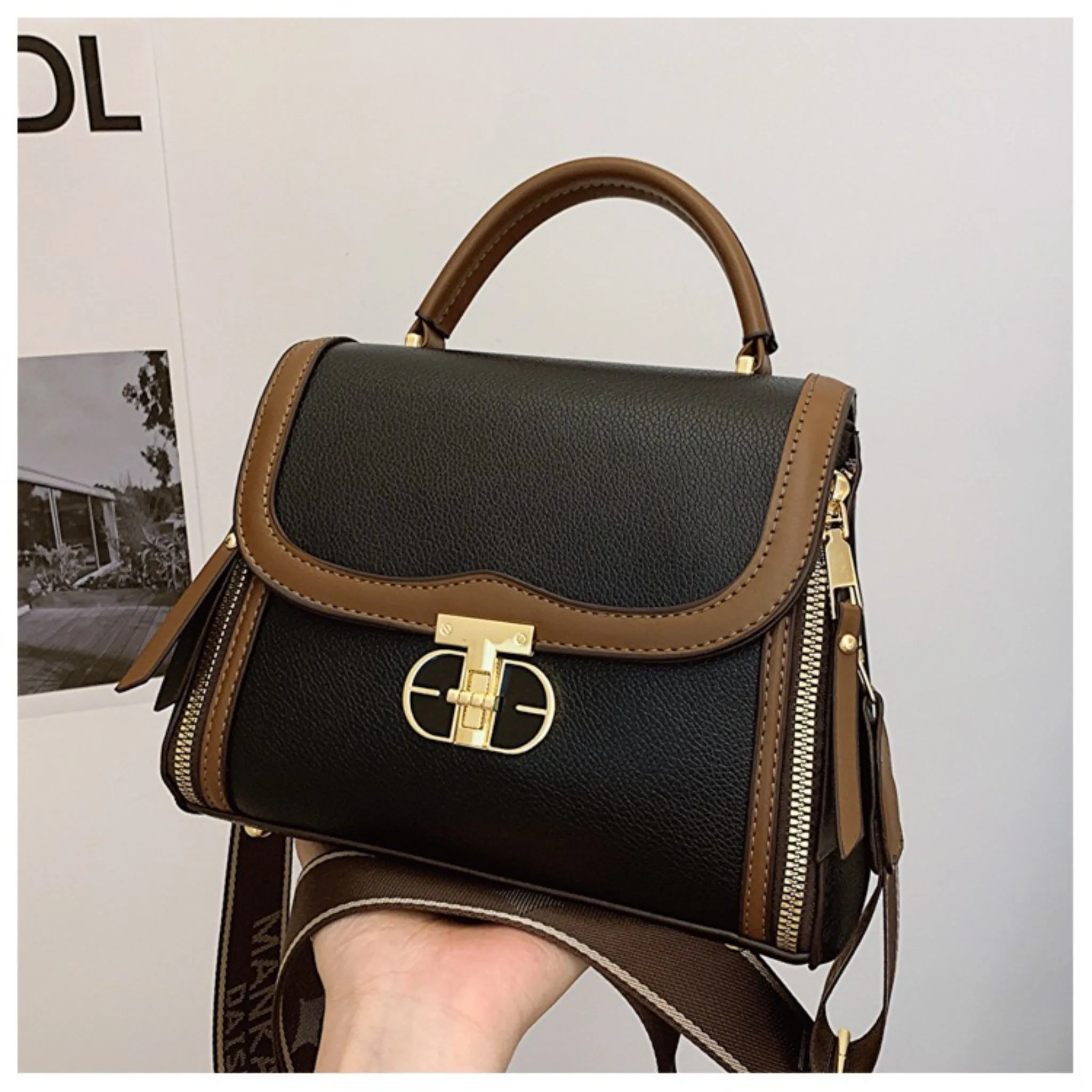 Black Juno Sling Bag