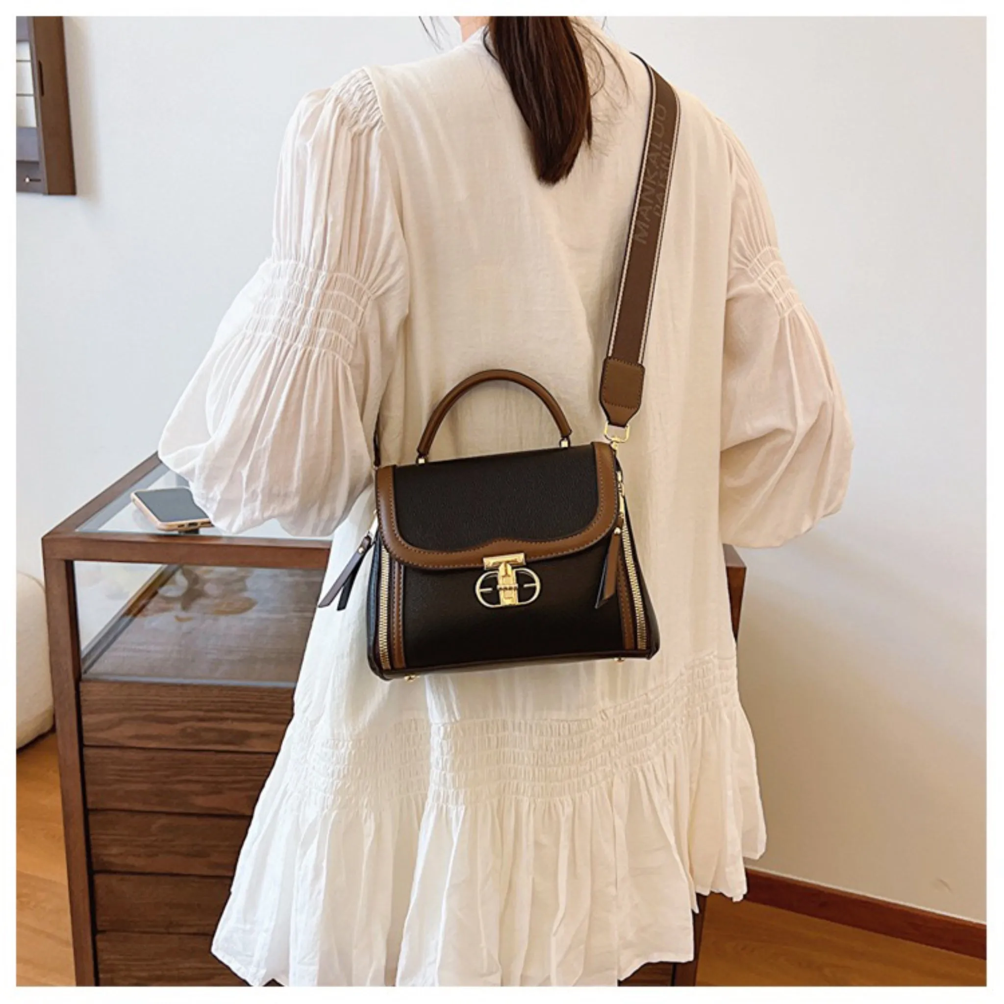 Black Juno Sling Bag