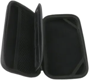 Black Protective Travel Case Fit for Nintendo DS Lite NDSL 3DS, Carrying Cases with Inner Mesh Netting Provides Convenient Storage Fit for Games Cards, Stylus and Accessories