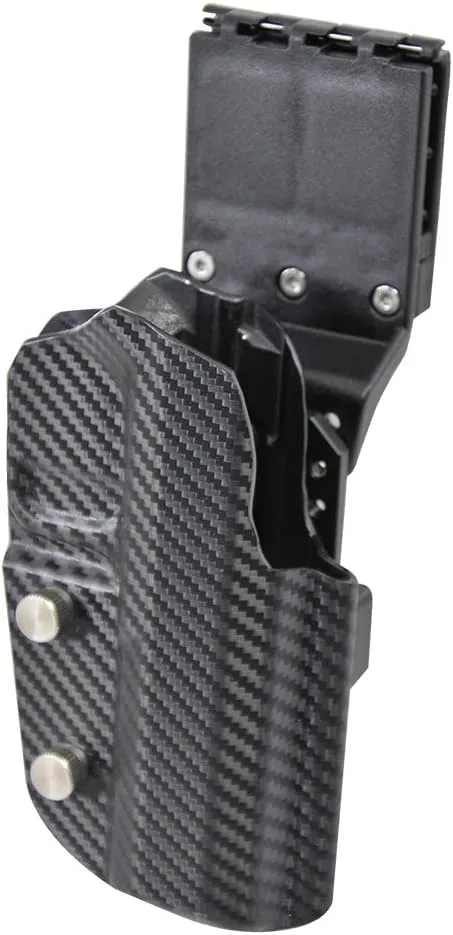 Black Scorpion Gear Competition Rig fits 1911 5'' w/o Rail | 1 Pro HD Belt, 1x Pro Comp Holster (CF), 4X Single Stack Mag Pouches IPSC USPSA Approved