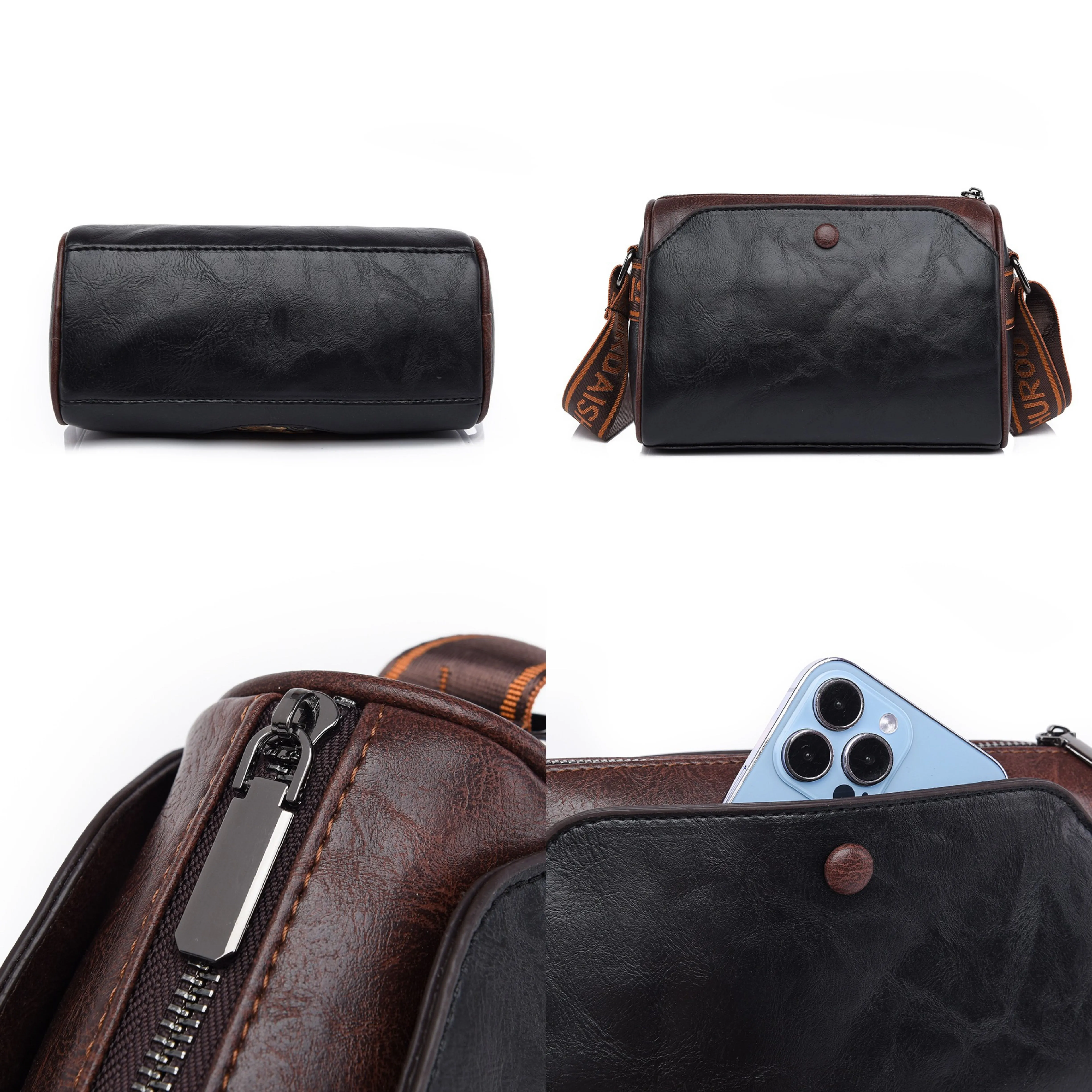 Black Viora Sling Bag