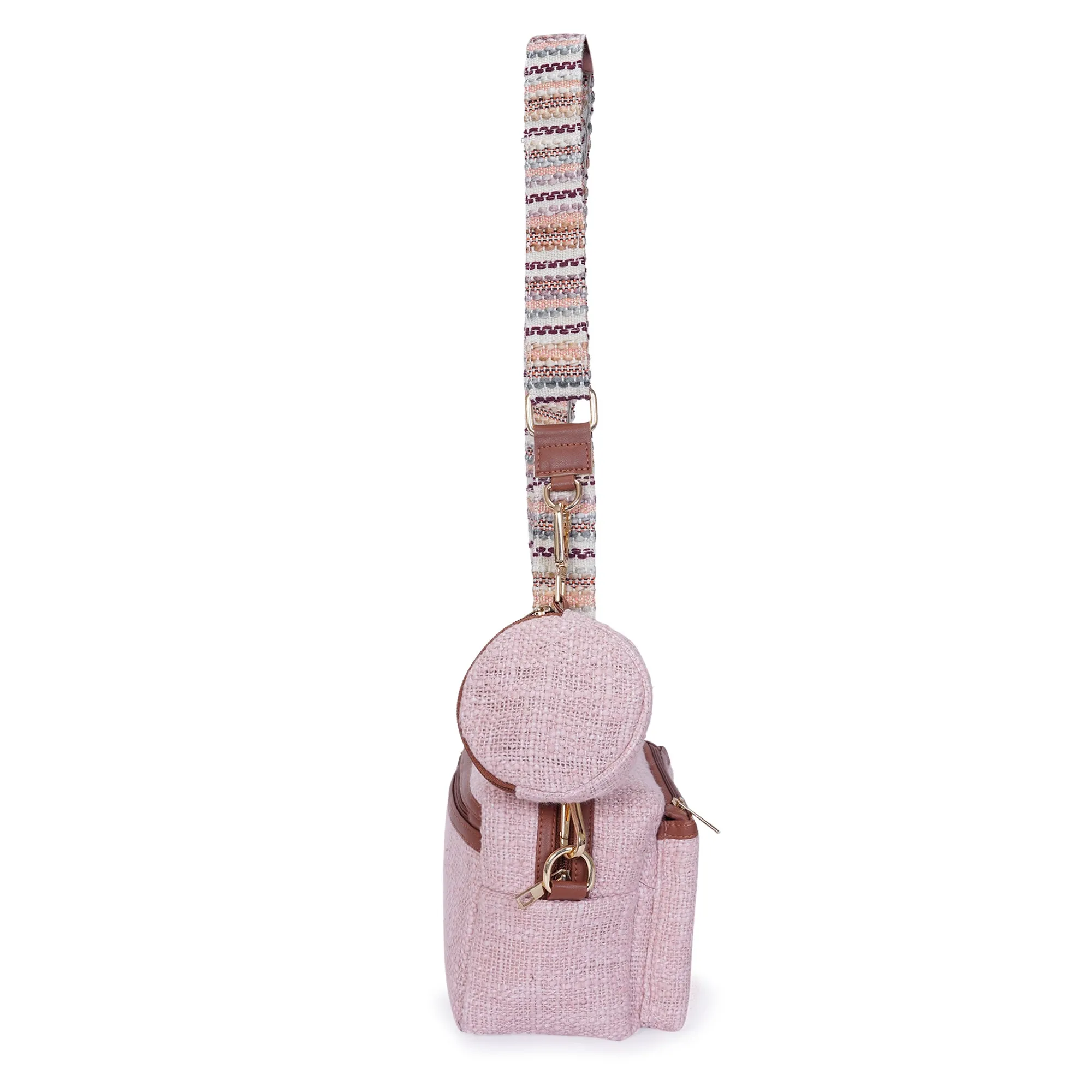 Blush Blossom - Box Sling Bag