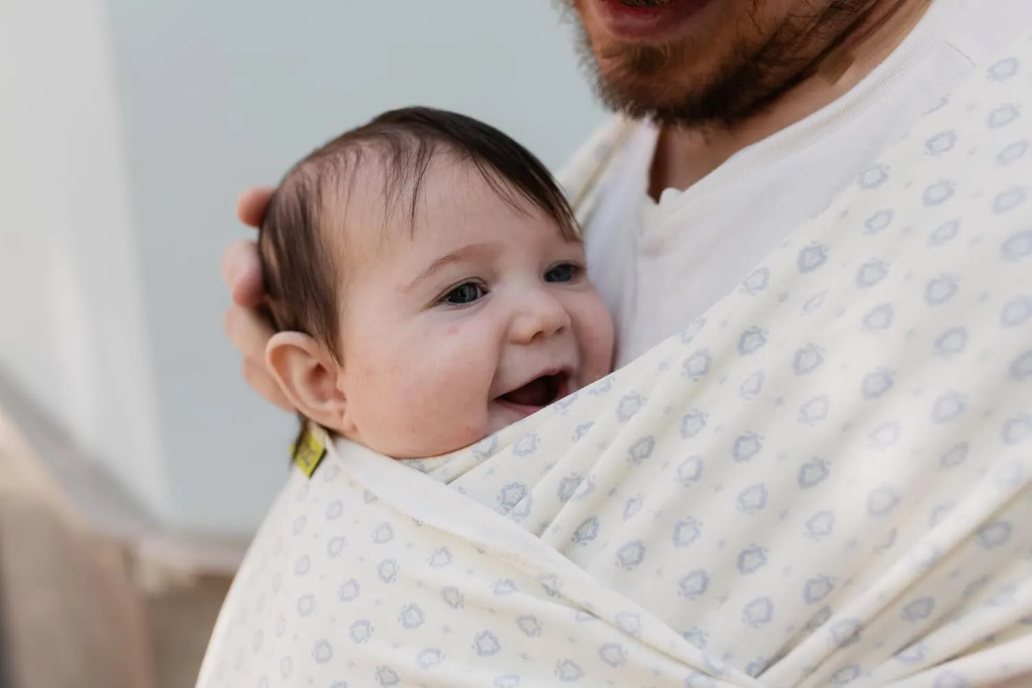 Boba Baby Wrap Carrier - Original Baby Carrier Wrap Sling for Newborns - Baby Wearing Essentials - Newborn Wrap Swaddle Holder, Newborn to Toddler Infant Sling (Serenity Anvi)