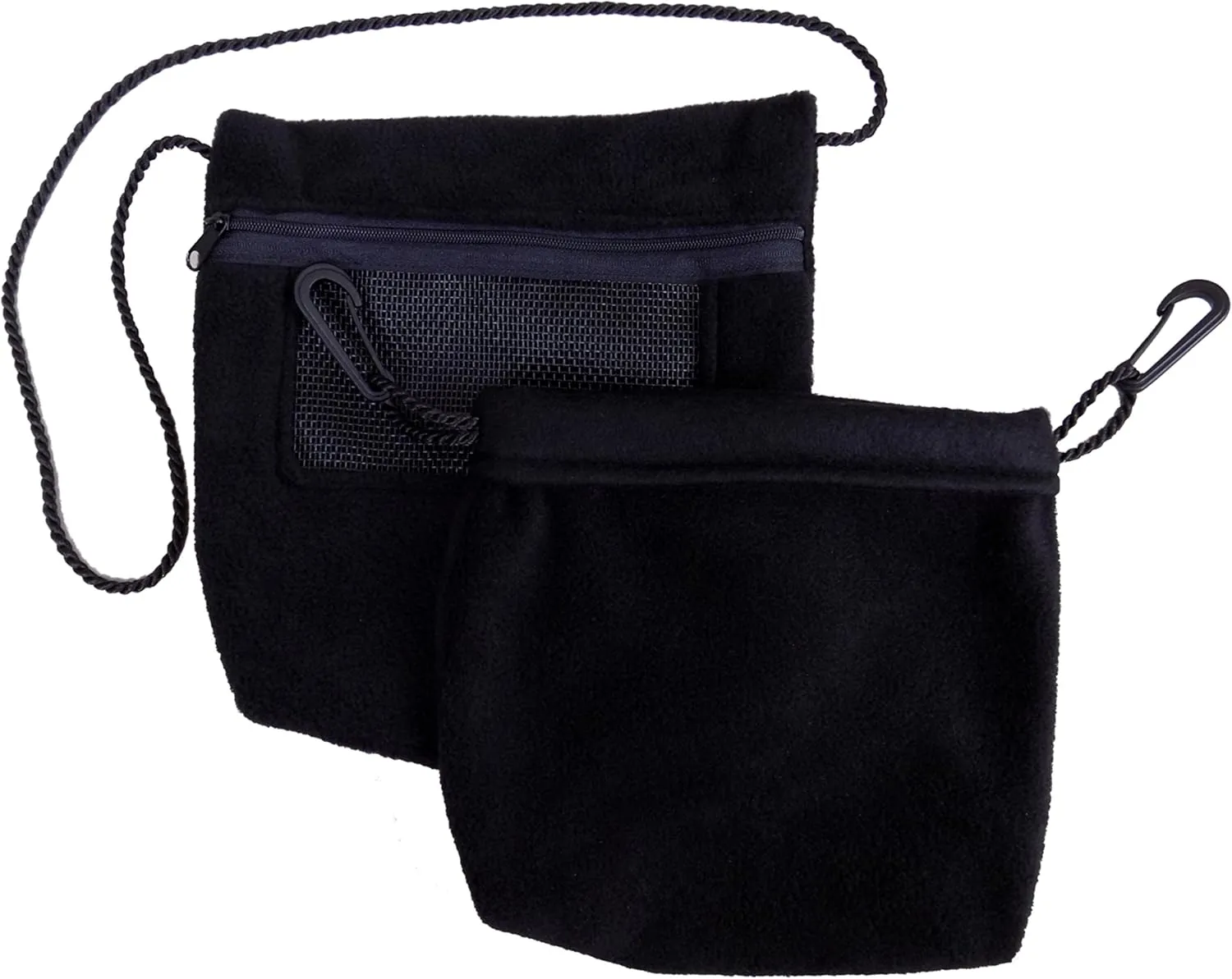 Bonding & Sleeping Pouch (Black) Combo Bundle for Sugar Gliders and Small Pets