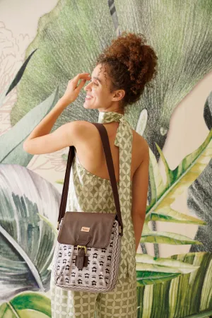 Bow & Moustache Sling Bag
