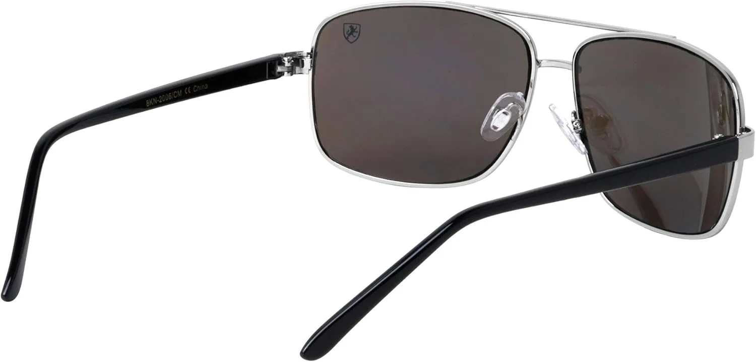 Breakout - Polarized Lightweight Rectangular Aviators Sunglasses