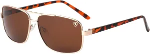 Breakout - Polarized Lightweight Rectangular Aviators Sunglasses