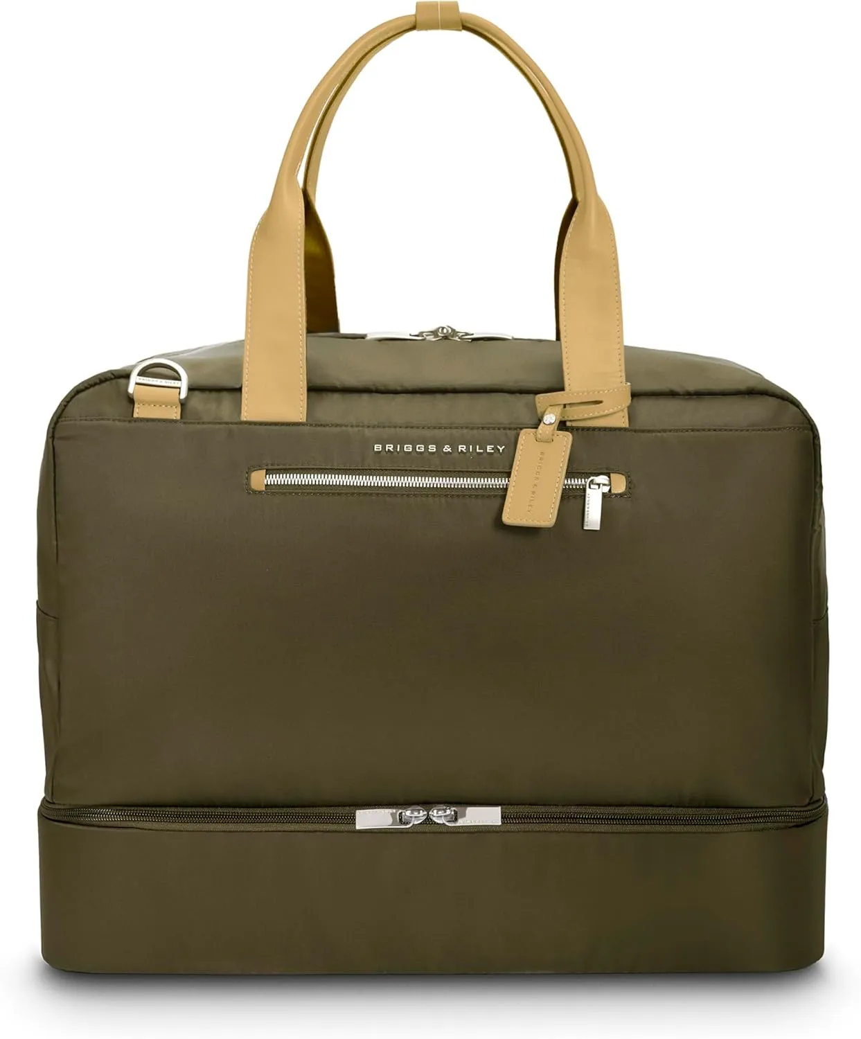 Briggs & Riley Weekender Tote Bag - Nylon Carry On Handbag with Shoulder Strap, Fits 15" Laptop - Rhapsody Collection