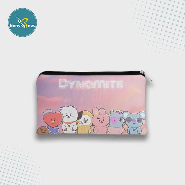 BTS Pencil / Pen Pouch (Digitally printed on Cloth)