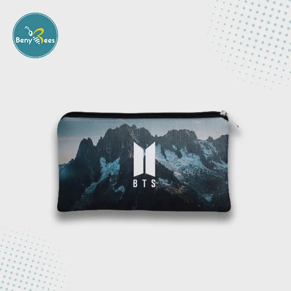 BTS Pencil / Pen Pouch (Digitally printed on Cloth)