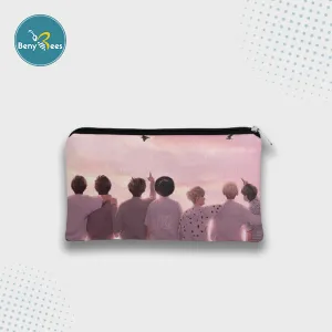 BTS Pencil / Pen Pouch (Digitally printed on Cloth)