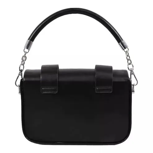 Buckle Handbag – Trendy & Stylish Shoulder Bag for Women (Black)