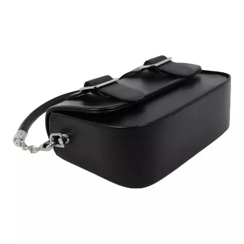 Buckle Handbag – Trendy & Stylish Shoulder Bag for Women (Black)