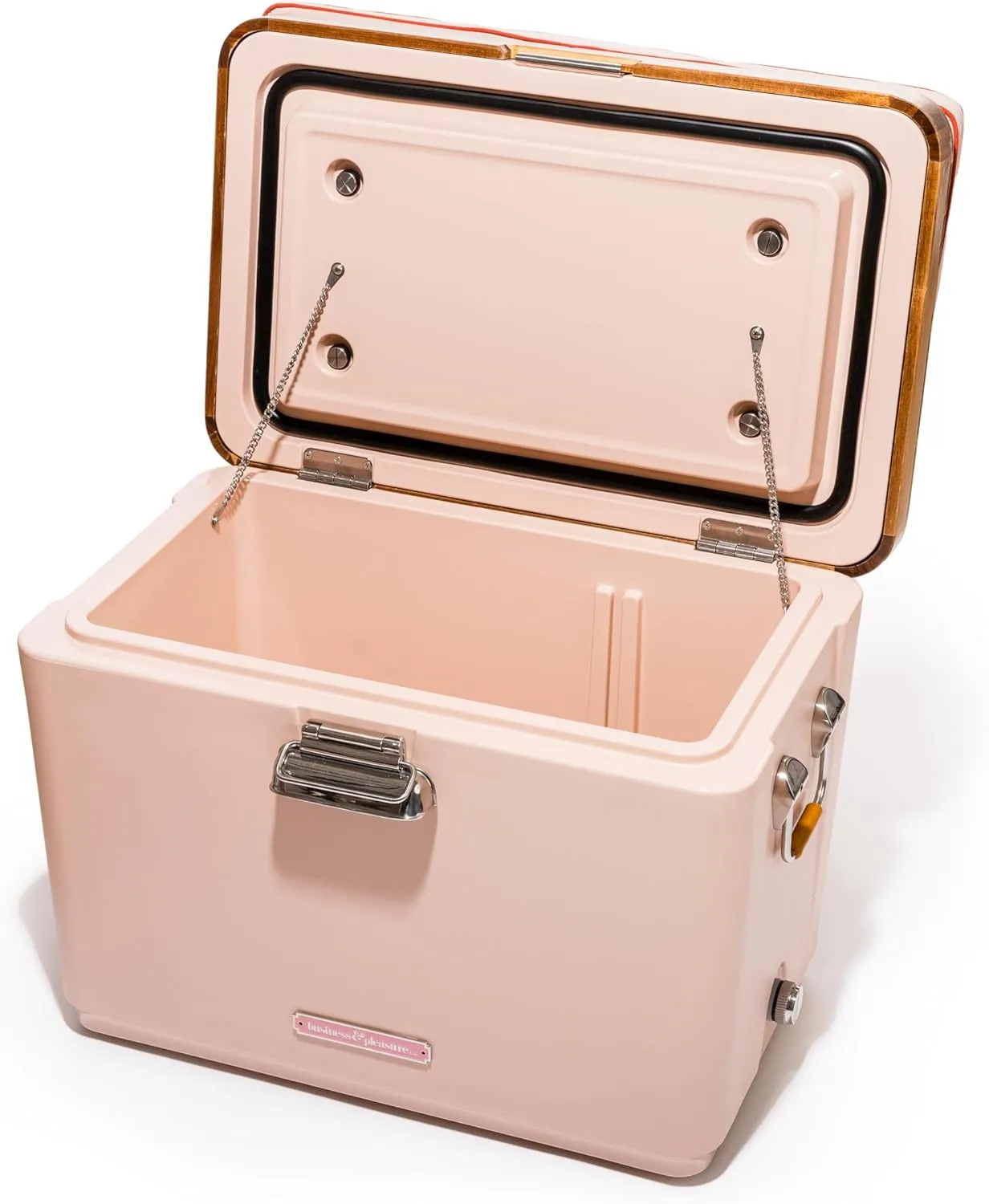 Business & Pleasure Co. Hemingway Cooler - 35 Quart Insulated Ice Chest Cooler - Great for Beach, Picnics, & Boating