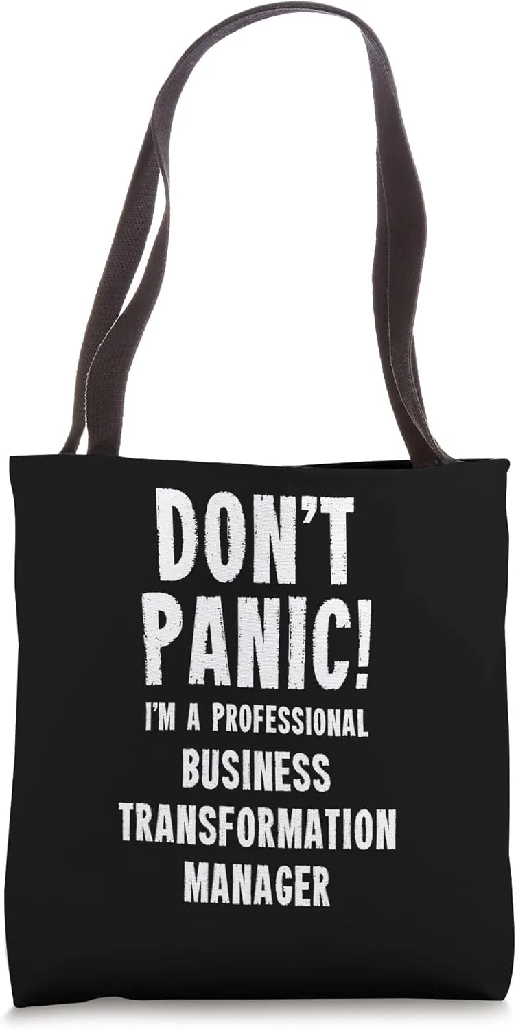 Business Transformation Manager Tote Bag