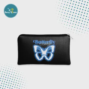 Butterfly Pencil / Pen Pouch (Digitally printed on Cloth)