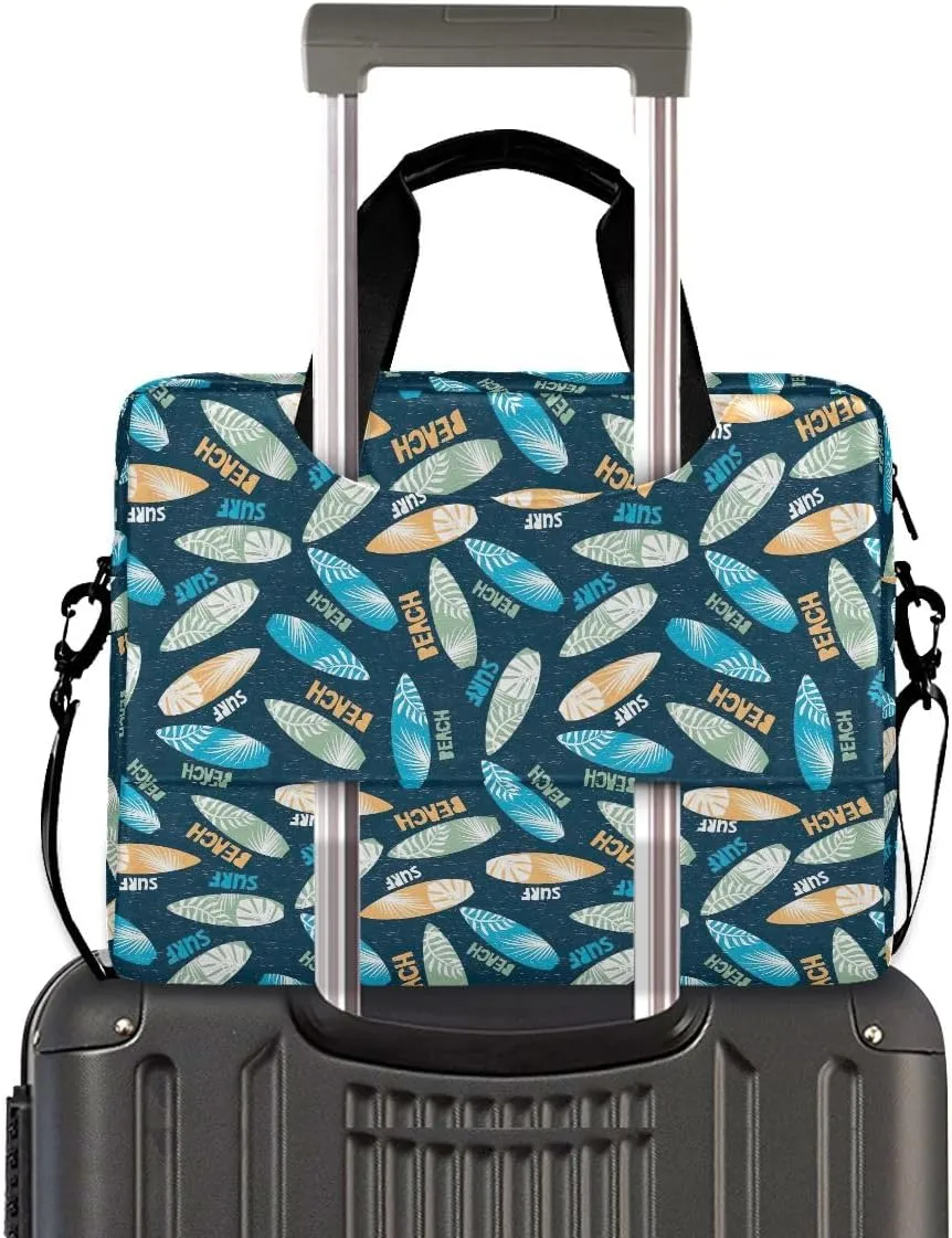 Cactus Navy BlueDesign Laptop Bag Business Professional Travel Slim Commuter Briefcase for 16 Inch Laptop
